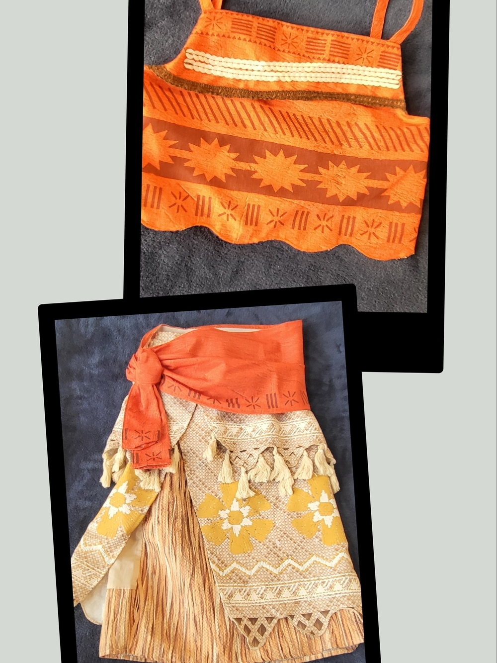 Girls Disney Moana Dressup Halloween Costume Size 6-7